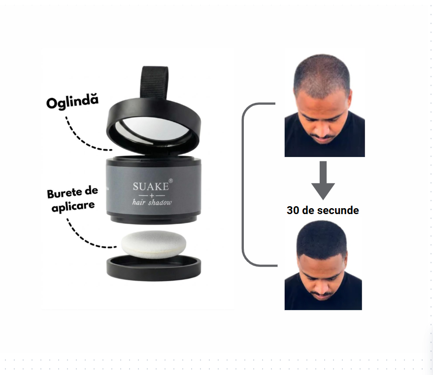 Pudră pentru păr, scalp si barbă